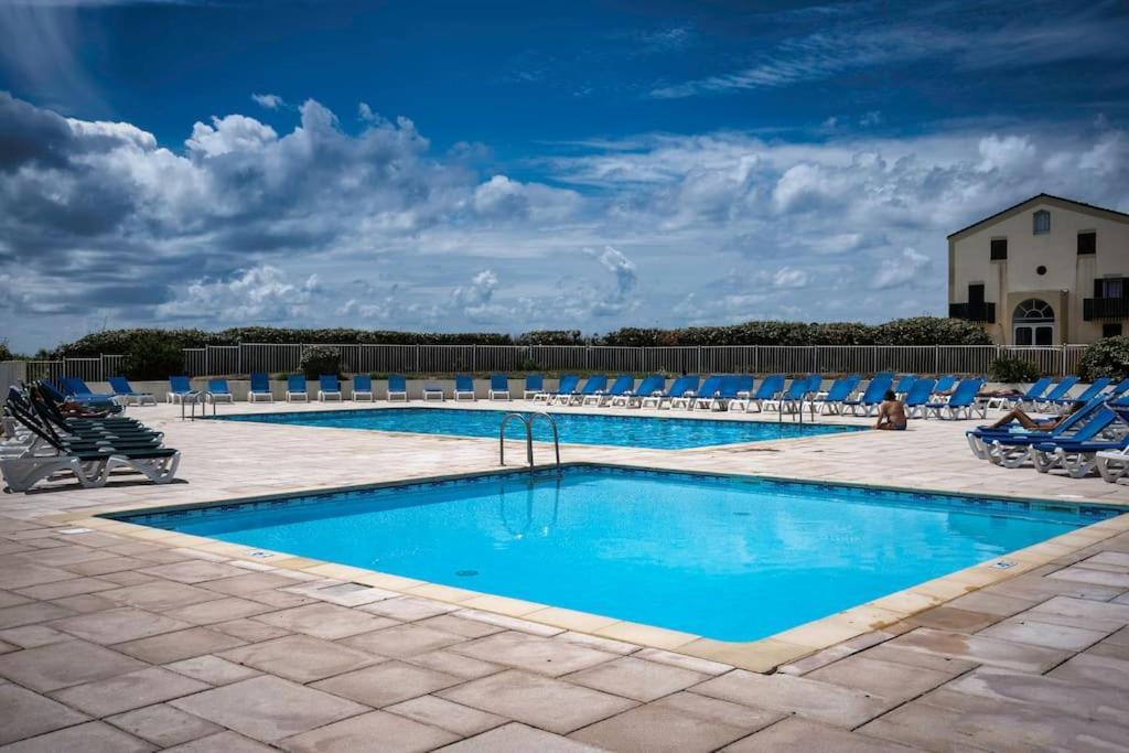 Charmant Appartement En Front De Mer Avec Piscine Lacanau Exteriör bild