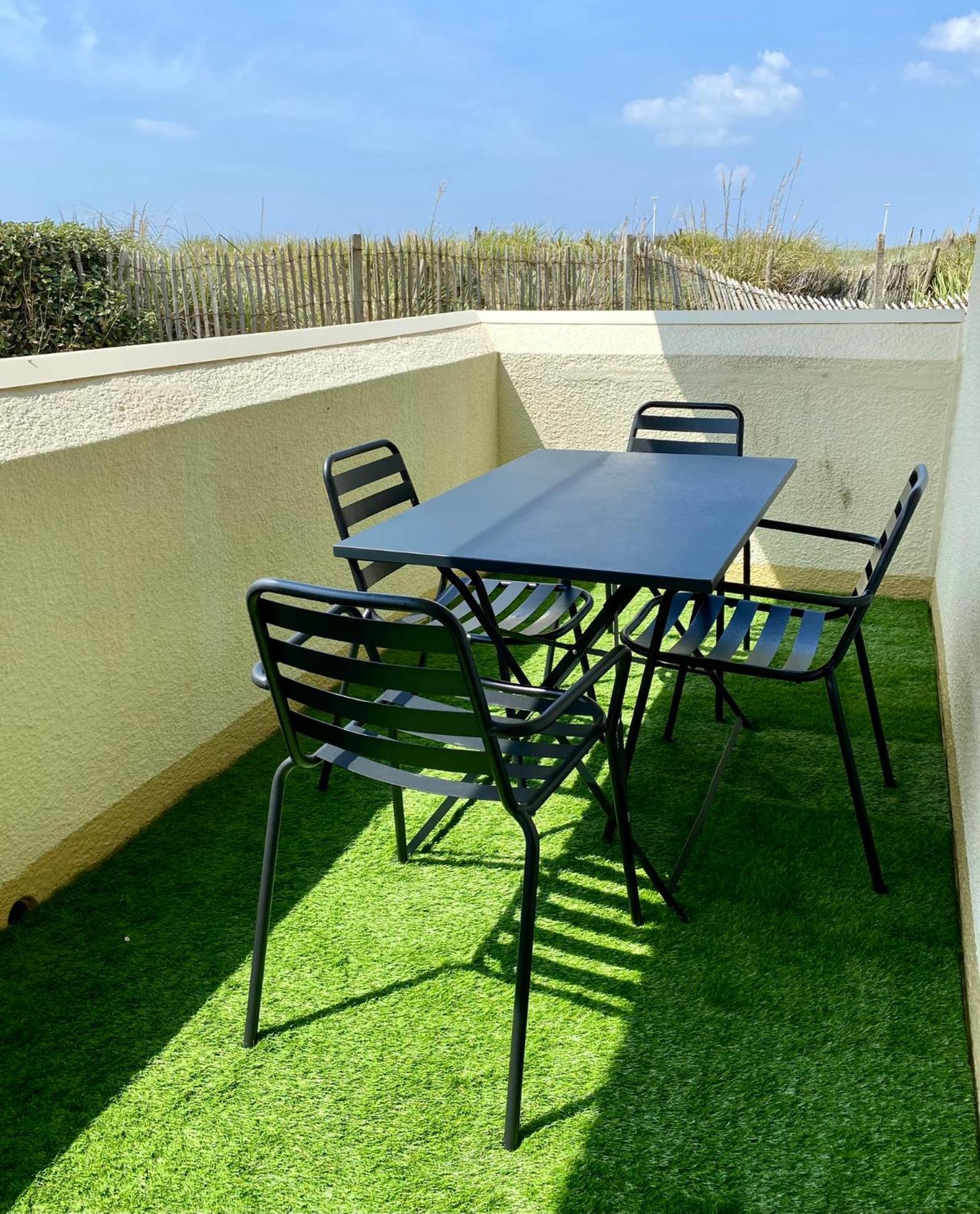 Charmant Appartement En Front De Mer Avec Piscine Lacanau Exteriör bild